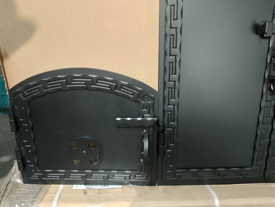 Drzwi stalowe do wędzarni