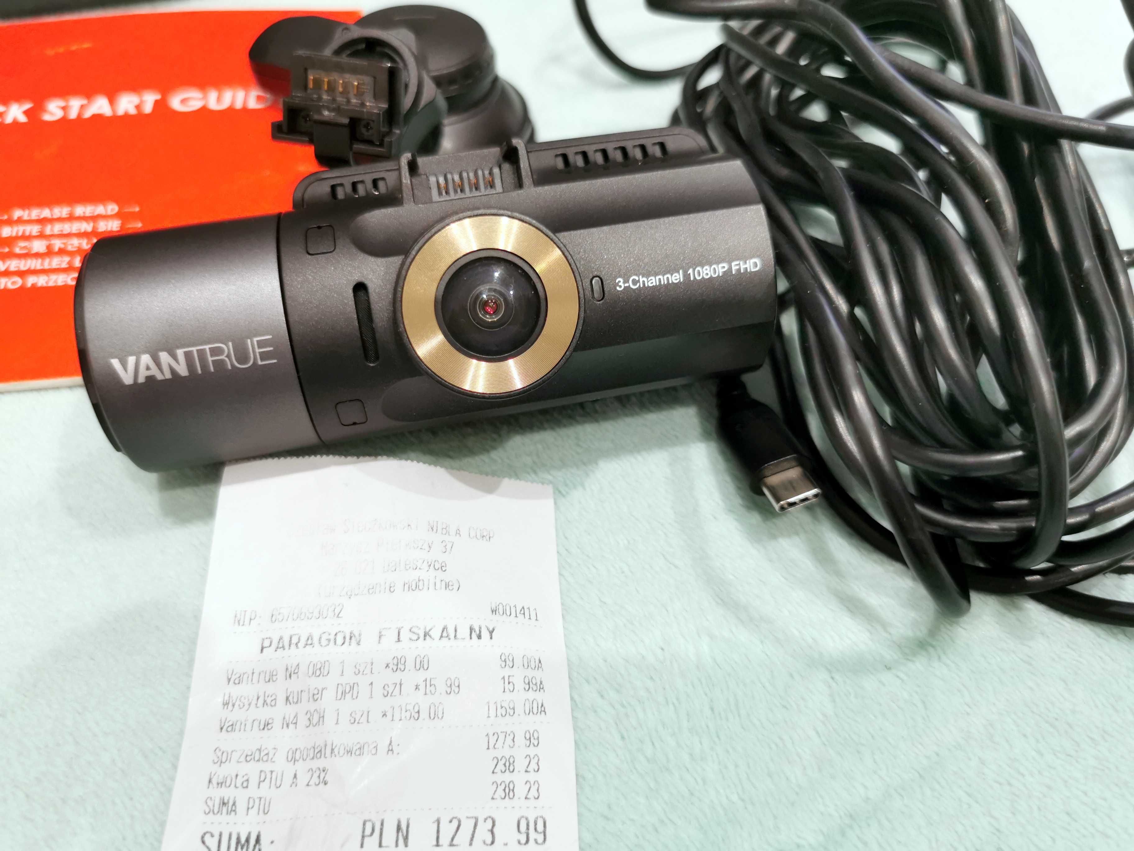 Rejestrator VANTRUE N4