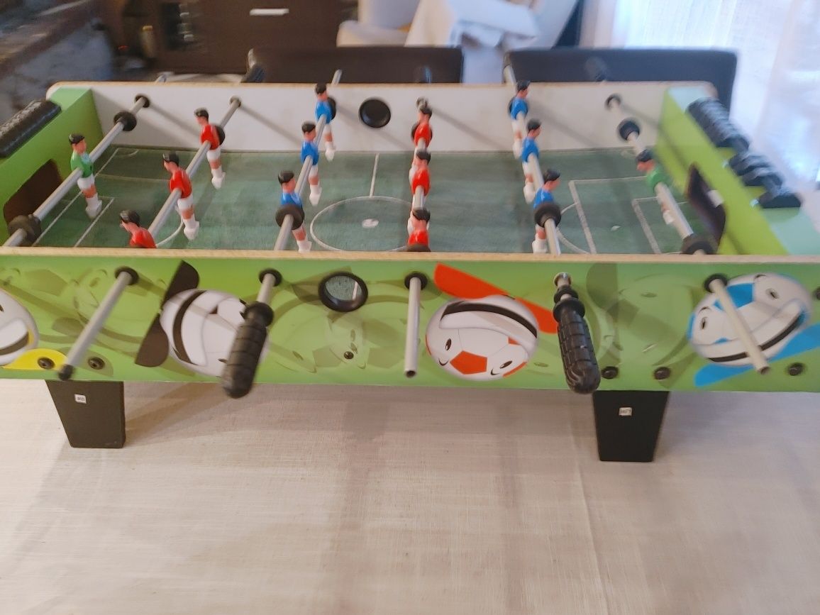 Piłkarzyki stołowe 87 x 46  mini stól do piłkarzyków gra