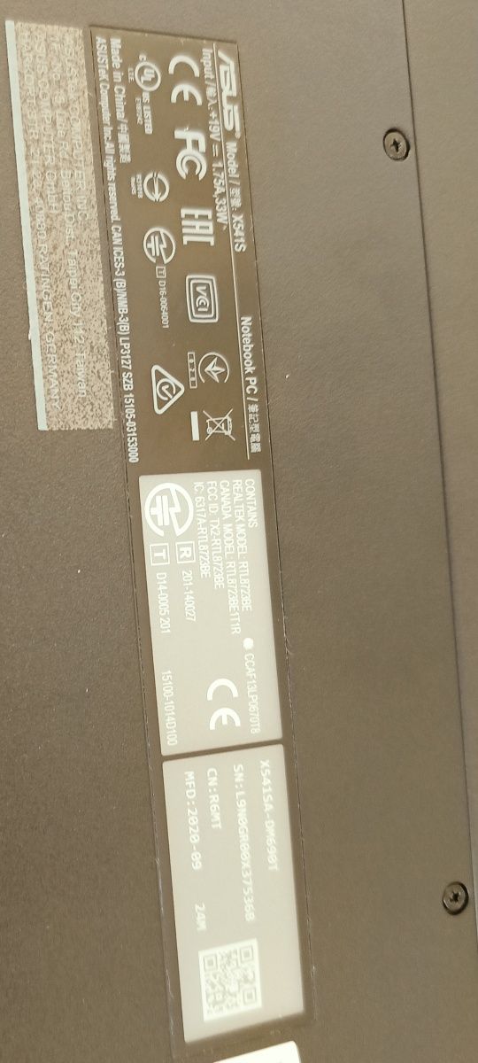 Laptop Asus używany