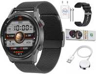 SMARTWATCH ZEGAREK MĘSKI HD 1.5" rozmowy 2 paski EKG na dzień dziecka