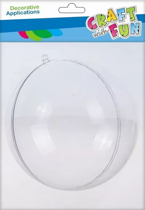 Plastikowa bombka do dekoracji (6 cm)