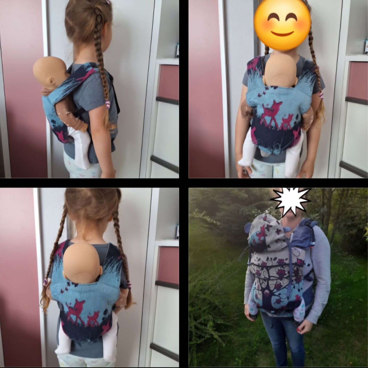 Nosidło Hanimatula 3w1