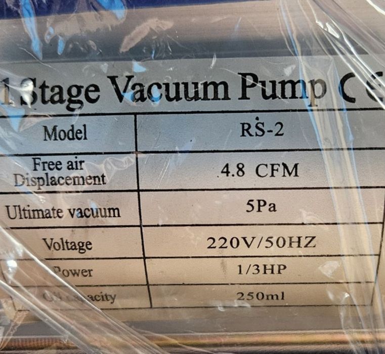 Pompa próżniowa Vevor RS-2