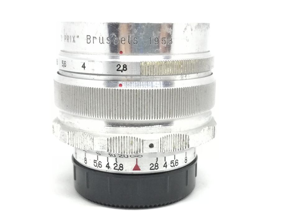 MIR 37mm 2.8 Grand Prix Brussels silver (M42)