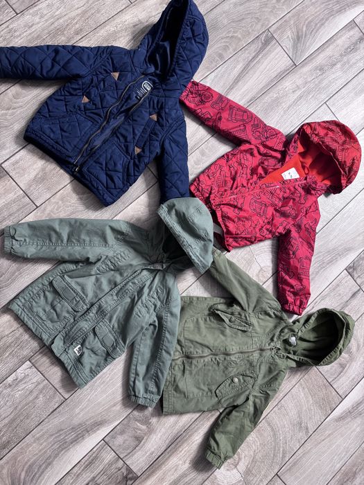Zestaw kurtek na jesien 92/98