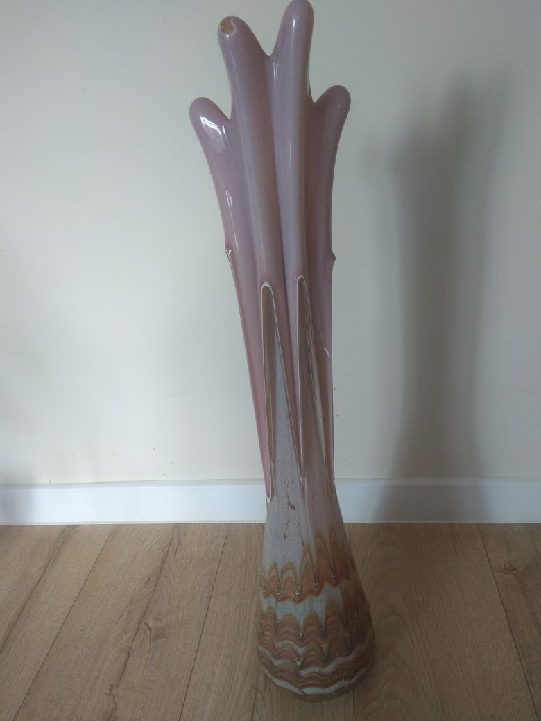 Bardzo duży wazon PRL 67cm