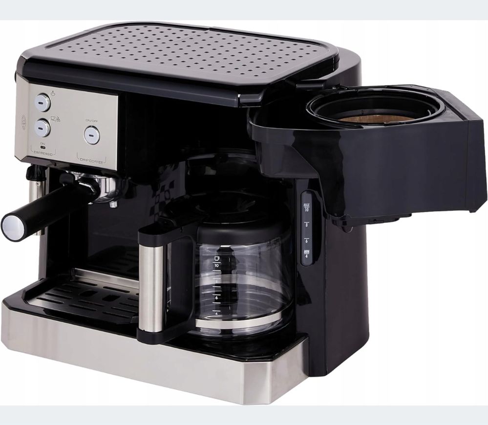 Ekspres ciśnieniowo-przelewowy De'Longhi BCO 421.S 1750