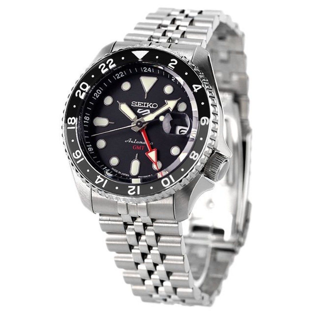 *NOVO*  Seiko 5 GMT SBSC001 made in Japan e JDM
