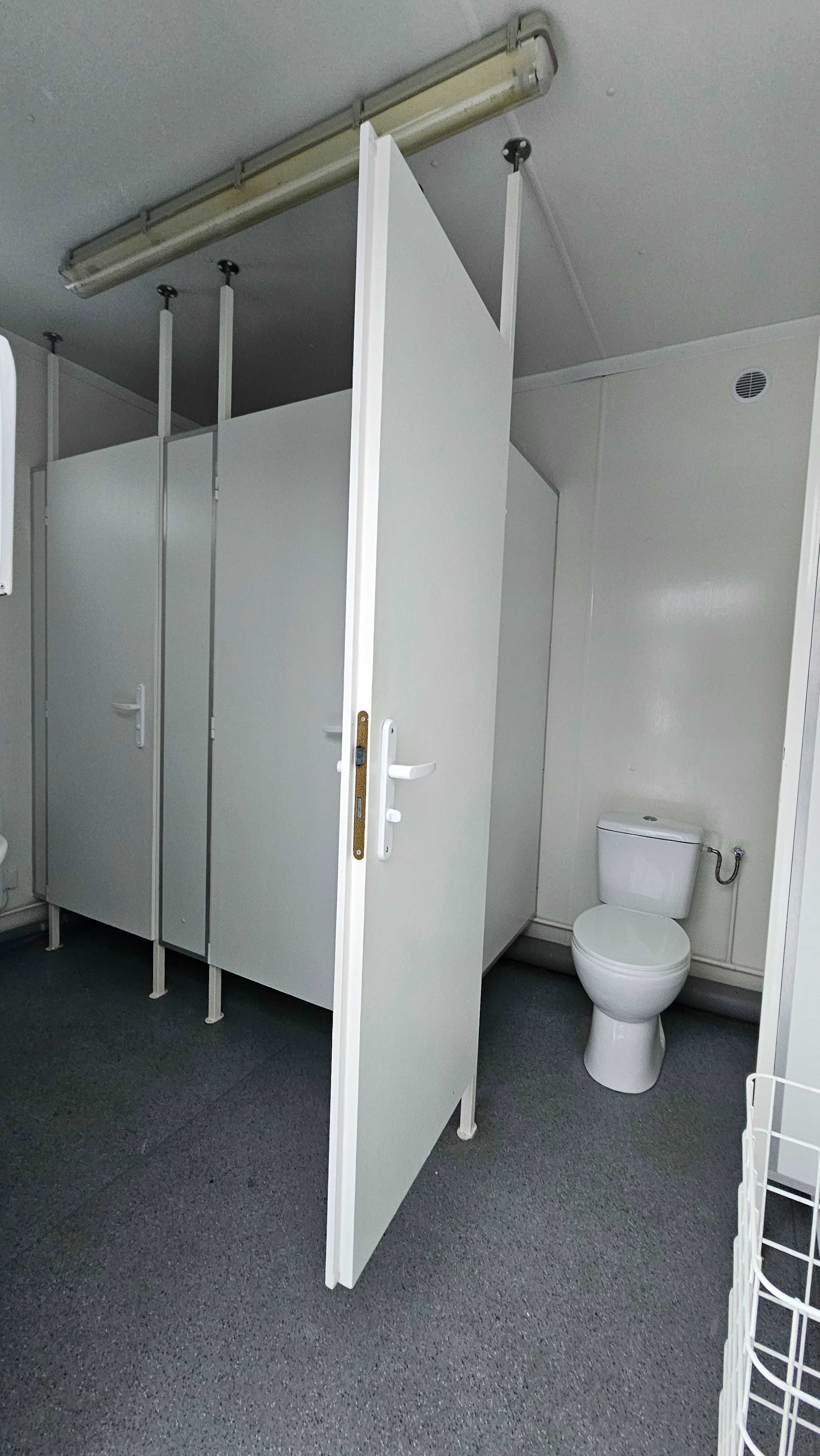 Kontener sanitarny damsko męski prysznicowy, biurowy magazyn stróżówka