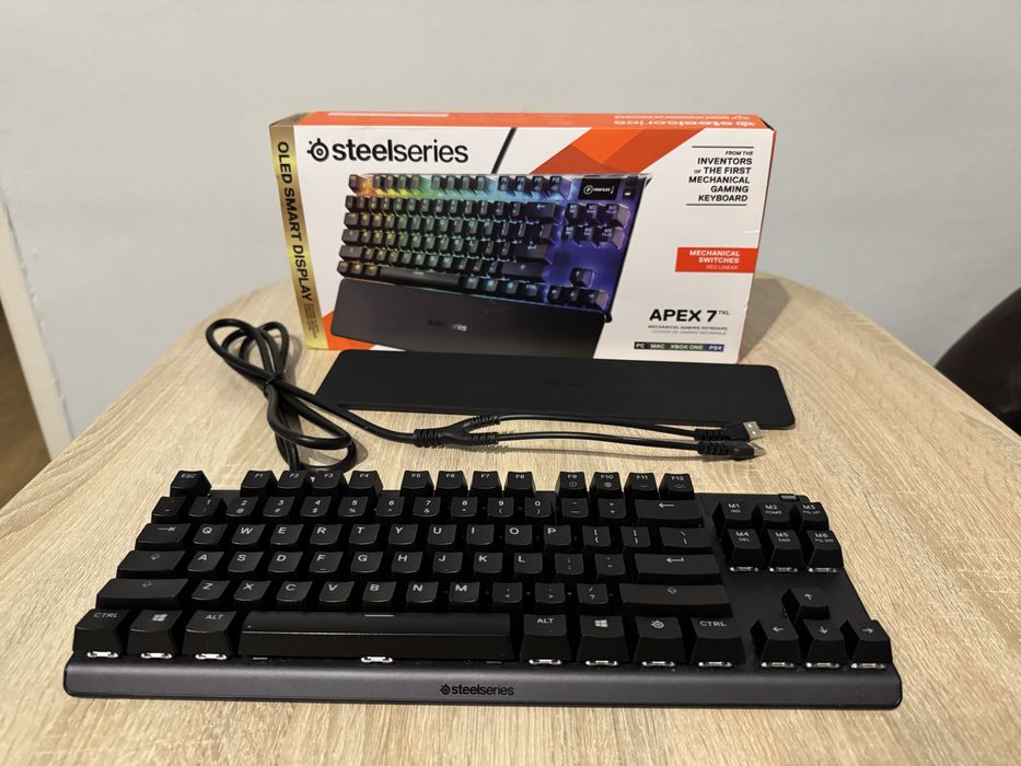 Klawiatura Mechaniczna Steelseries Apex 7 TKL (Red Switch) razer SPC