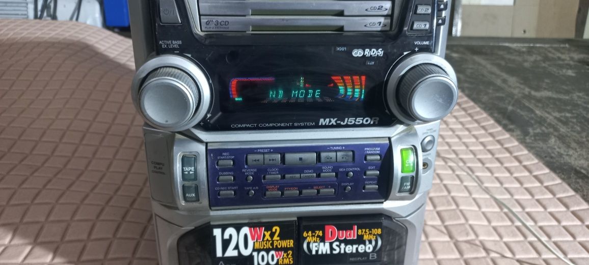 Музичний центр JVC MX-J 550R, без акустики