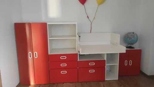 Zestaw mebli Ikea w badrzo dobrym stanie.