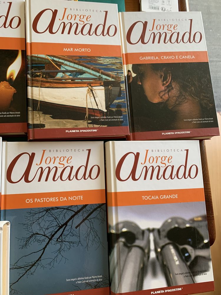 Livros de Jorge Amado - capa dura