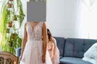 Suknia ślubna Rima 36 + gratis welon - nowa cena
