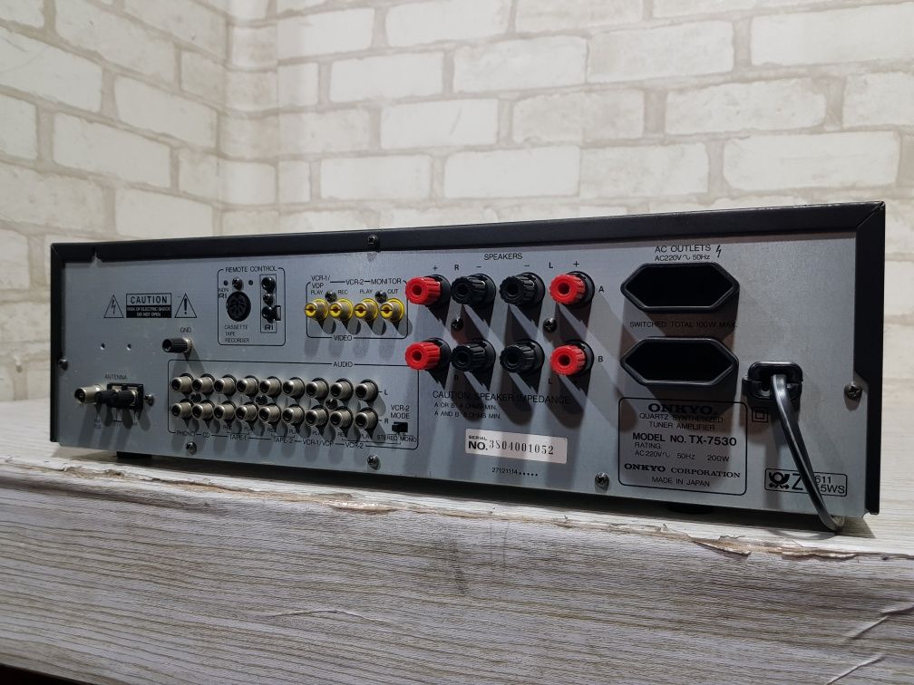 Стерео ресивер/підсилювач ONKYO TX-7530, 2*90 Вт., б/у з Німеччини