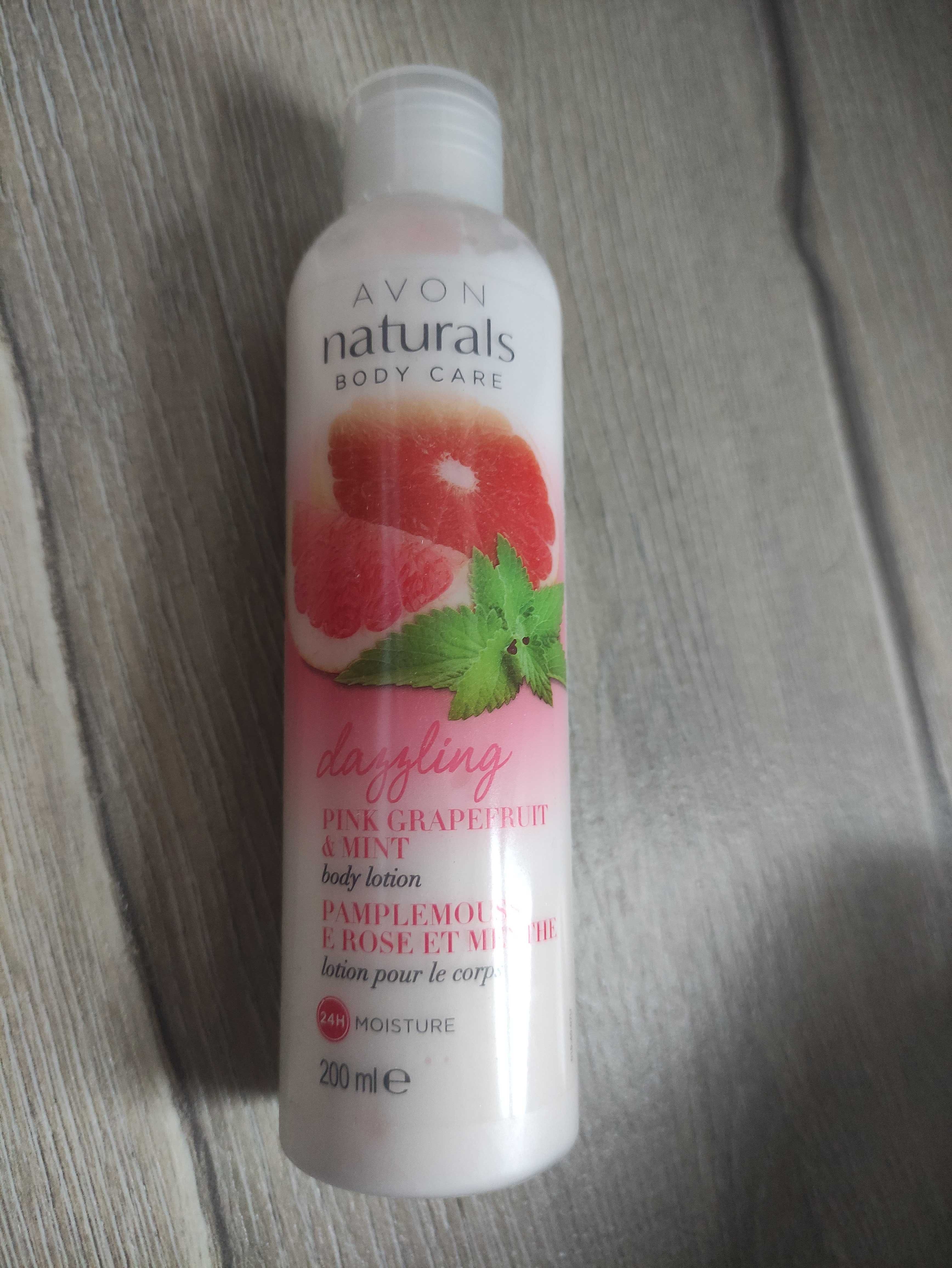 AVON naturals balsam różowy grejpfrut i miętą