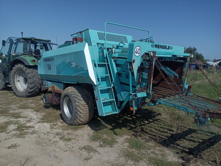 Prasa Mengele 550 fortschritt. Duża kostka