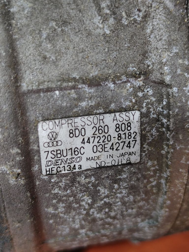 Sprężarka Kompresor Klimatyzacji VW Passat B5 1.9 TDI AVB 8D0.260.808