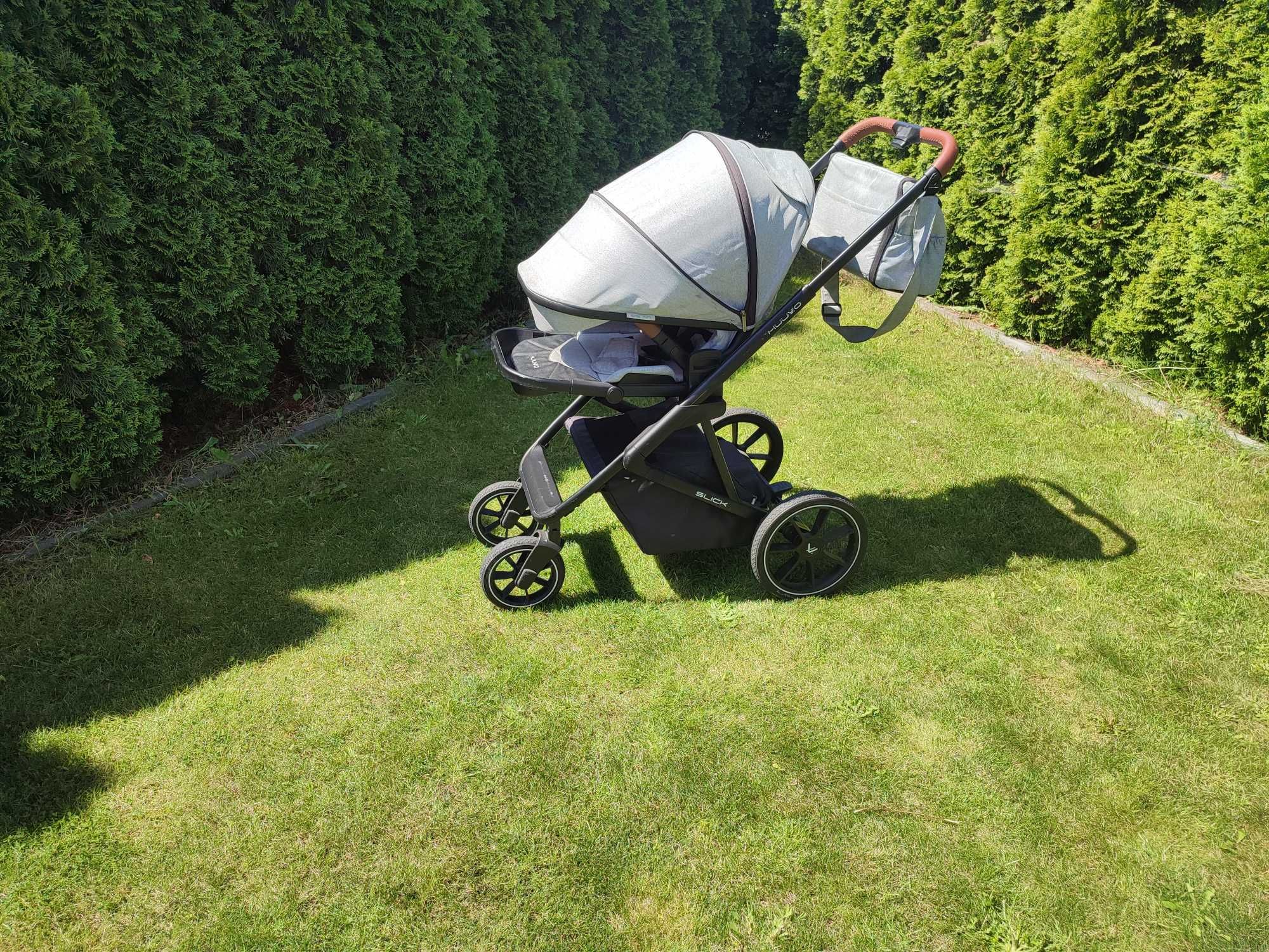 Wózek Muuvo Slick 2w1 spacerówka + gondola
