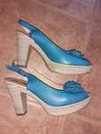 Sandalias em pele   n 40