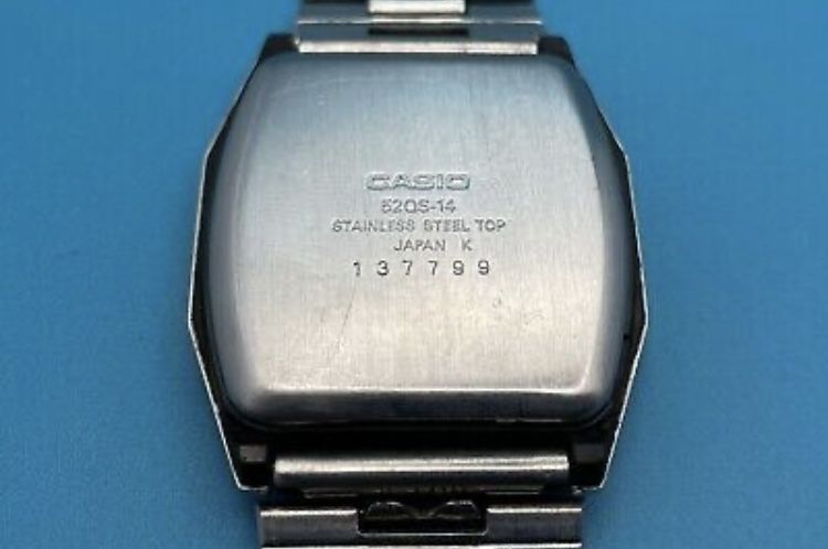 Rzadki 1981 OMNI Talking Watch (40x43mm) Nowy pasek i bateria