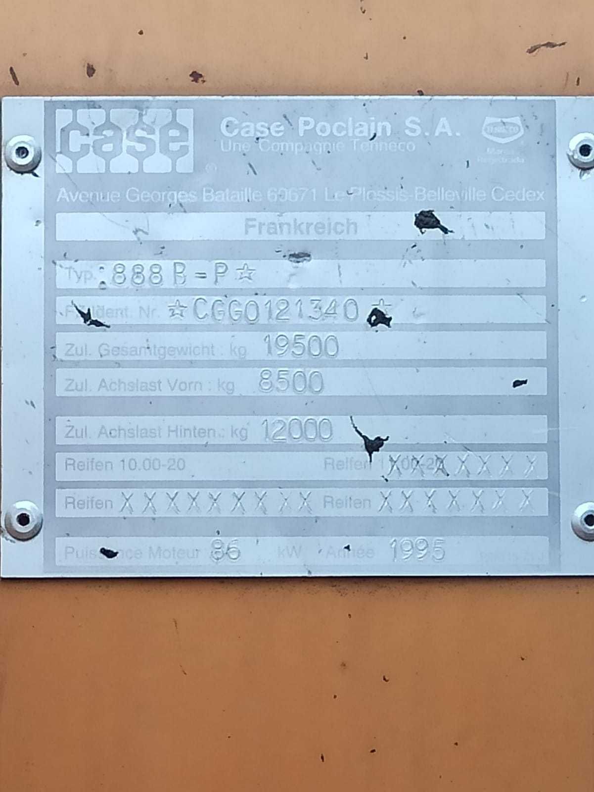 Koparka CASE 888B 1995 r.