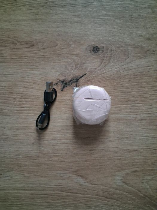 Słuchawki bezprzewodowe douszne Pro 6 różowe nowe