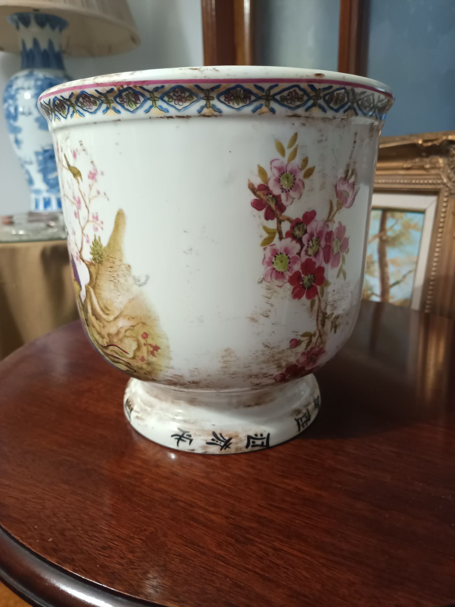 Vaso Chinês com imagem