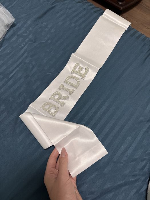 Стрічка Bride все для дівичвечора дівішніка фата стрічка гірлянда