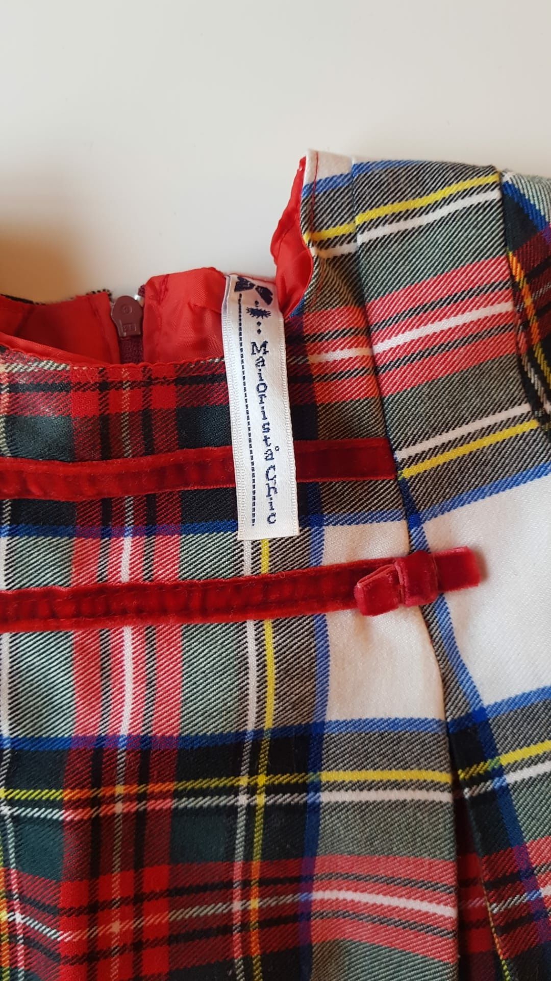 Vestido Mayoral Xadrez