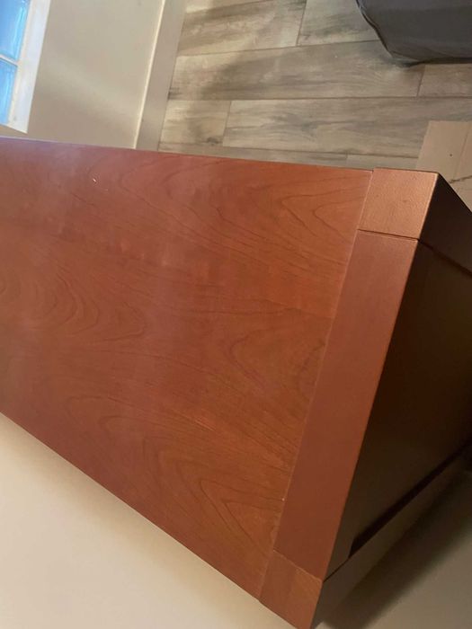 Komoda kredens szafka RTV barek bieliźniarka brązowa drewniana