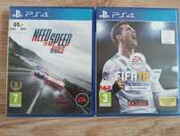 Need for speed Rivals + Fifa 18 na PS4