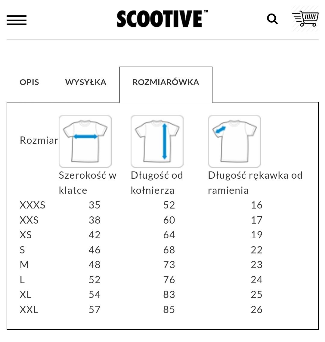 T-shirt dziecięcy Scootive, r.XXS/ok.140 cm