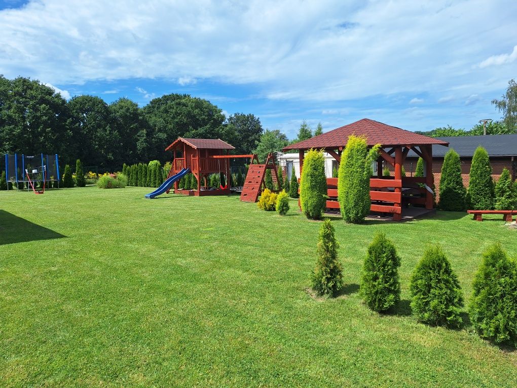 Domek nad jeziorem w Słonowicach