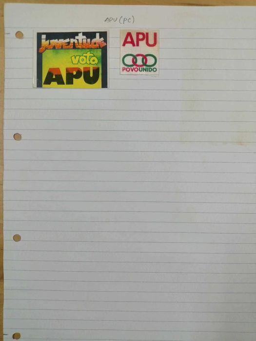 Autocolantes Vintage - Partidos Políticos