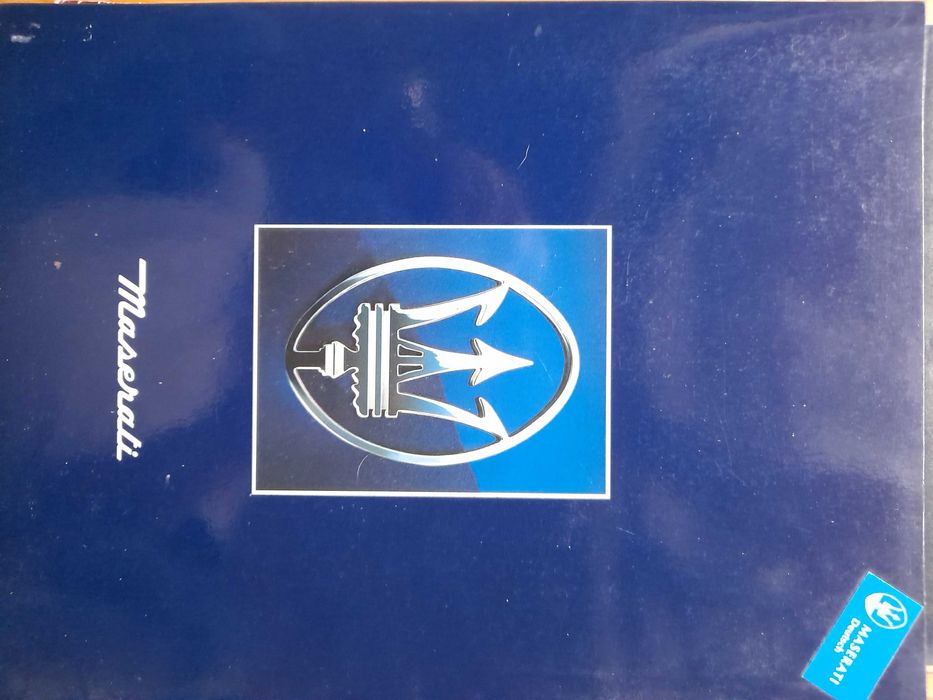 MASERATI Ghibli, Quattroporte teczka prasowa press kit j. niemiecki