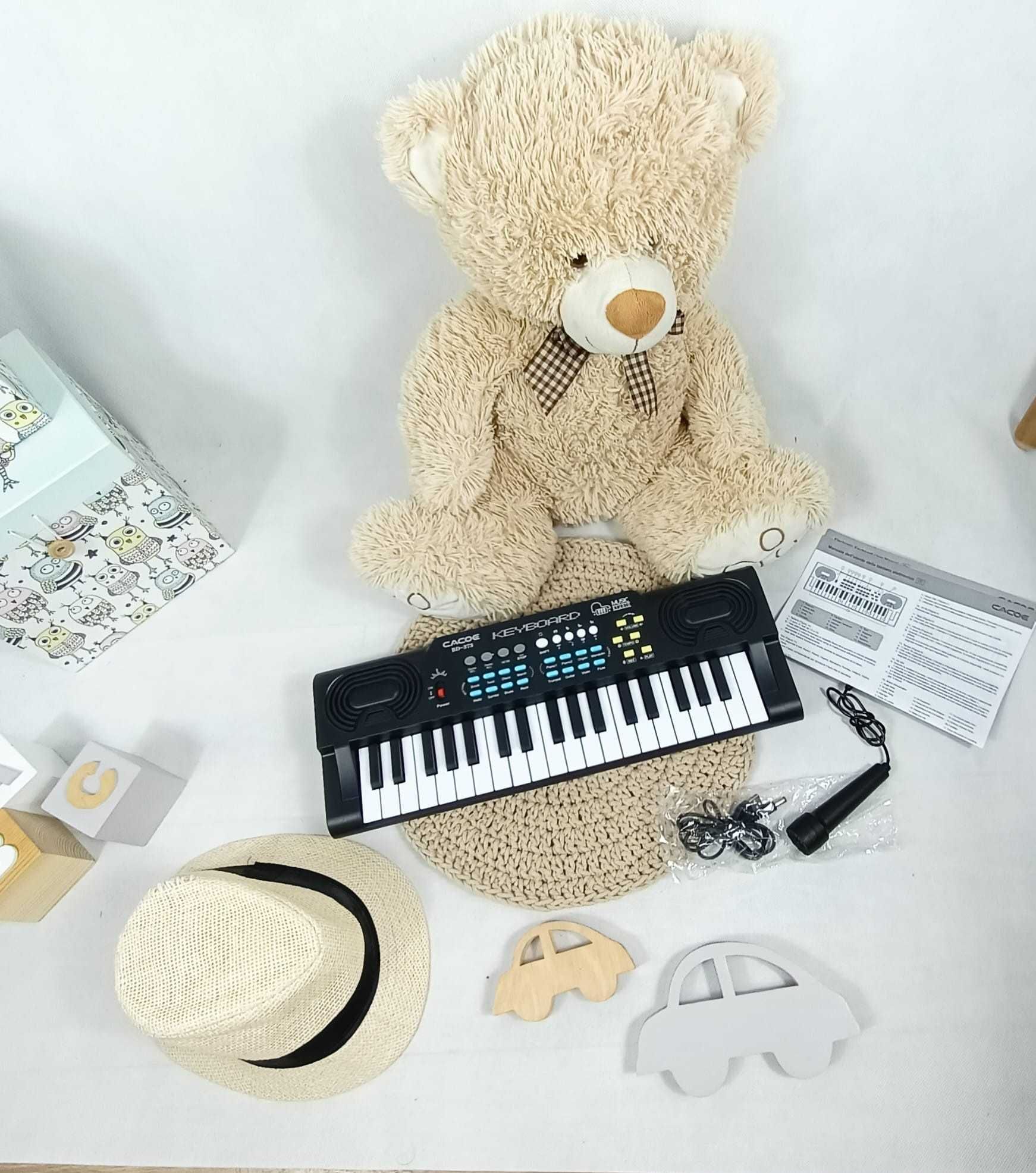 Pianinko Keyboard Cacoe nowe z mikrofonem