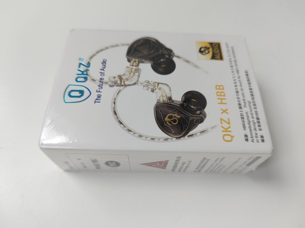 QKZ HBB навушники (нові, запаковані)