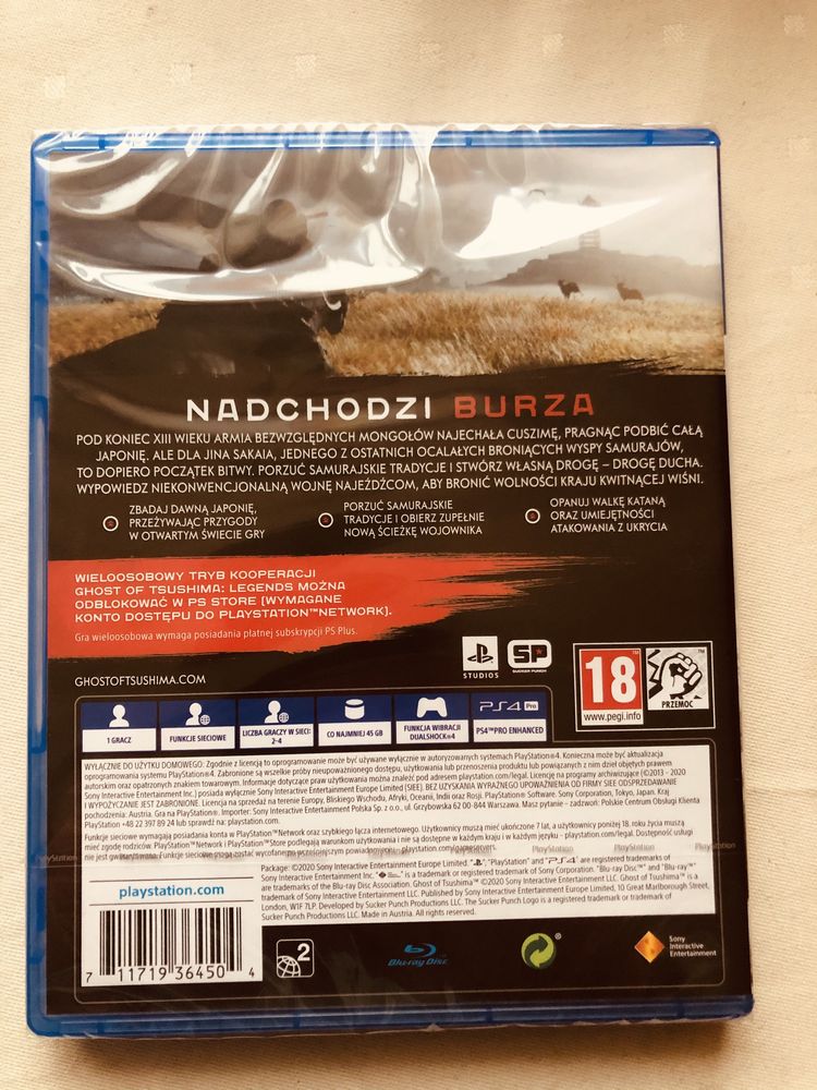 Ghost of Tsushima na ps4