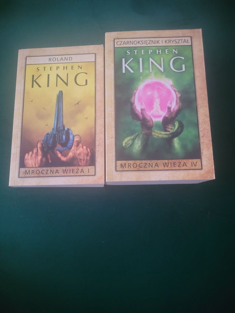 Książki Stephen King seria Mroczna Wieża