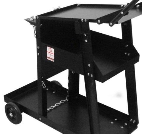 Carro Carrinho Porta-Botijas / Garrafas Soldadura c/ corrente JL20