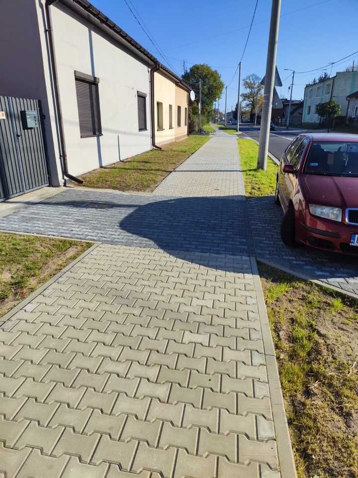 Układanie kostki brukowej, prace ziemne, wyburzenia i rozbiórki