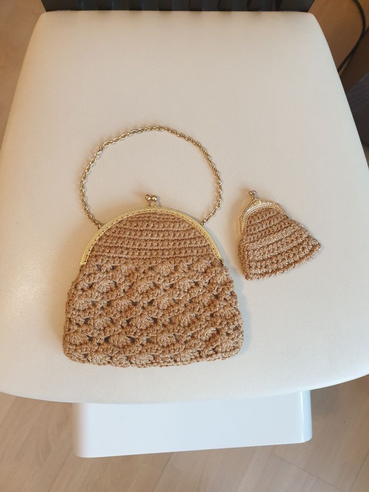 Torebka handmade na szydełku