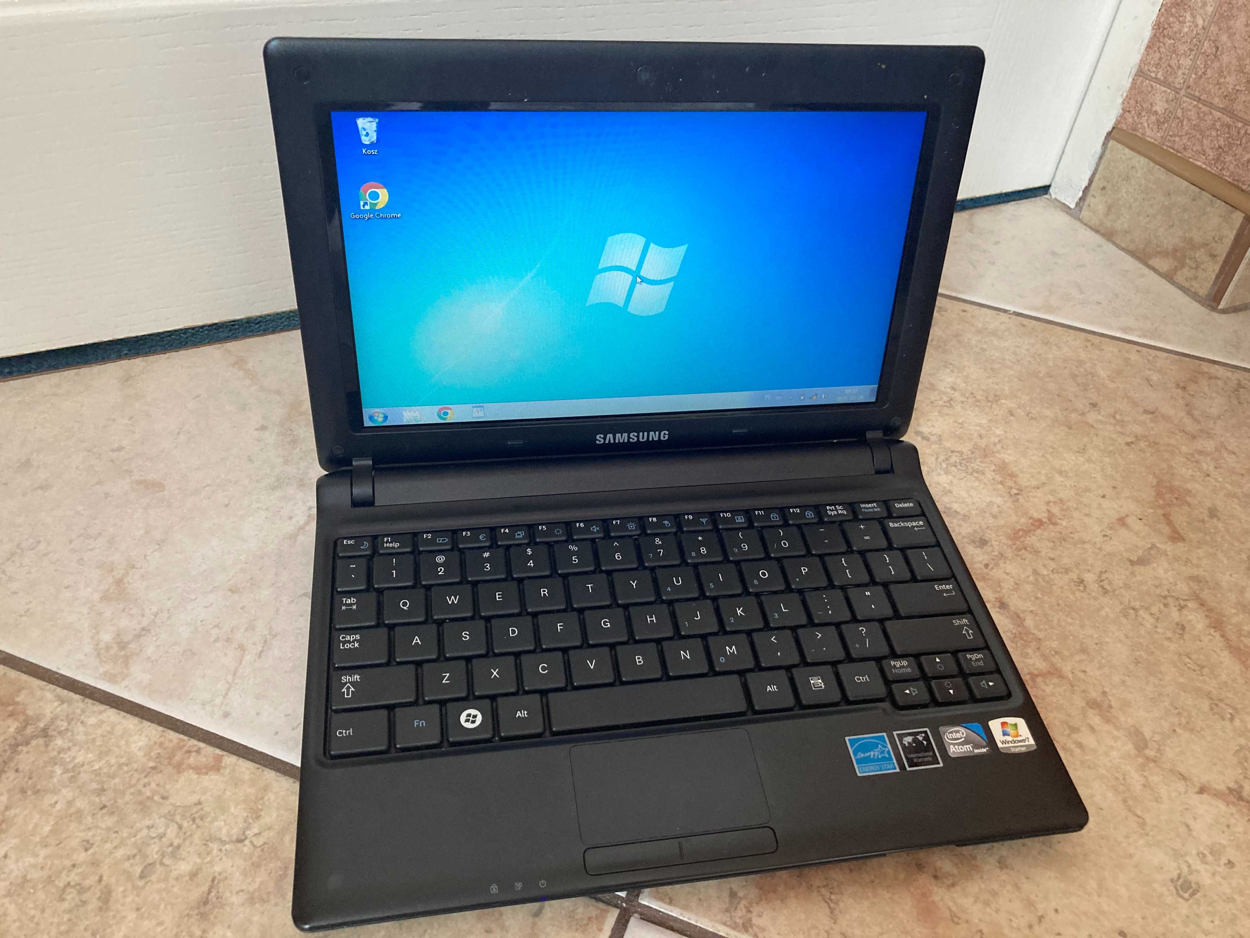 Notebook SAMUSNG N102SP Intel ATOM Windows 7