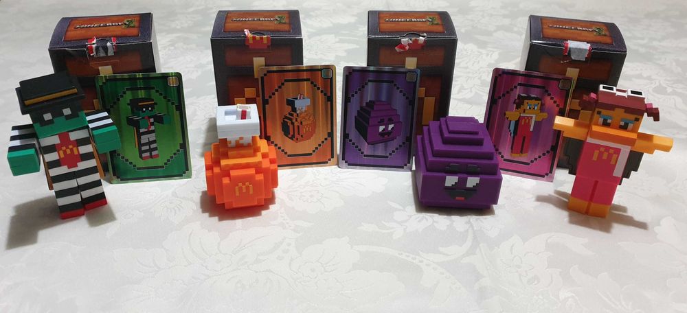 Figuras Mcdonalds Minecraft