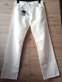 Белые джинсы Massimo Dutti 40, жіночі джинси білі