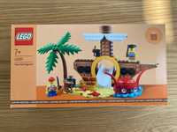 LEGO 40589 Plac zabaw ze statkiem pirackim