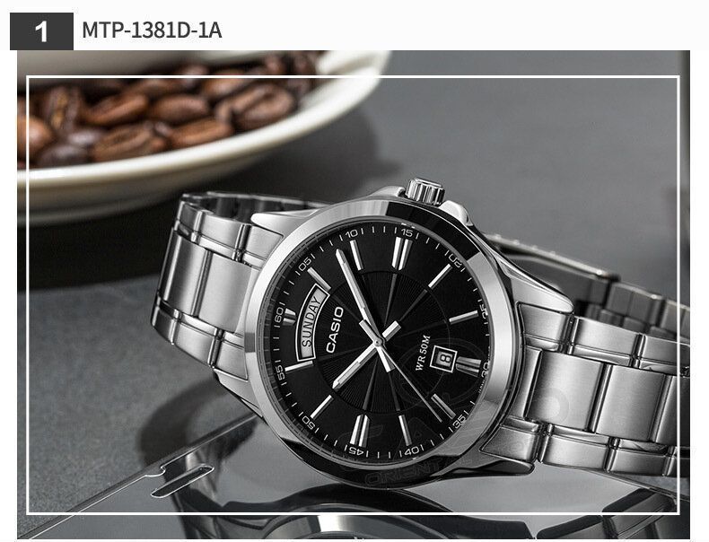 Zegarek Męski Casio Mtp-1381D-1Avdf (Zd076A) + Box