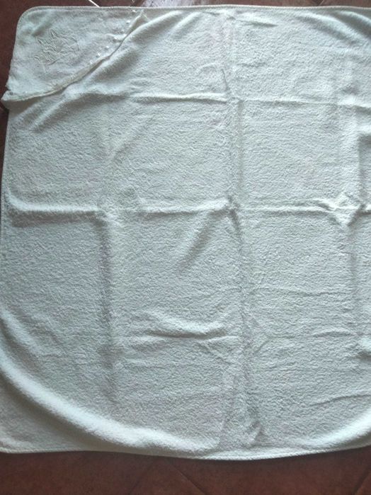 Banho - lençol com capuz